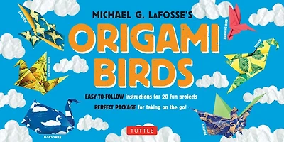 Origami Birds: Make Colorful Birds with This Easy Kit: Includes Book 20 Projects: Great for Kids and Adults!