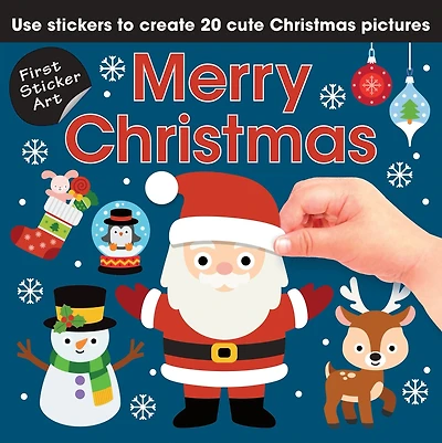First Sticker Art: Merry Christmas
