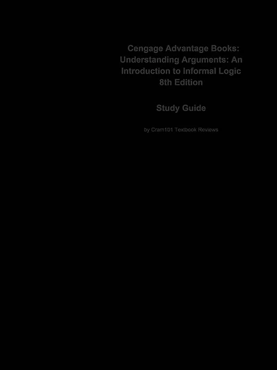 Understanding Arguments, An Introduction to Informal Logic