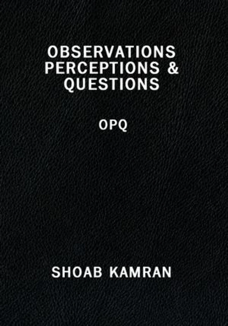 OBSERVATIONS PERCEPTIONS & QUESTIONS: OPQ