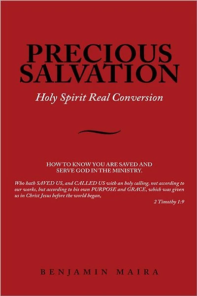 PRECIOUS SALVATION: Holy Spirit Real Conversion