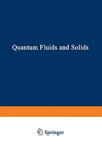 Quantum Fluids and Solids