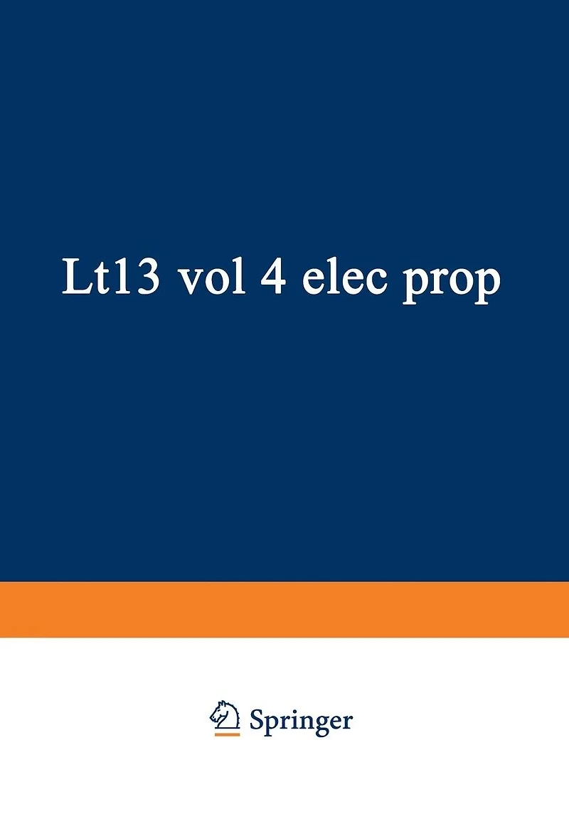 Electronic Properties, Instrumentation, and Measurement