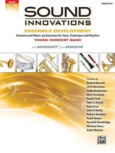 Sound Innovations for Concert Band -- Ensemble Development for Young Concert Band: Chorales and Warm-up Exercises for Tone, Technique, and Rhythm (Tenor Saxophone)