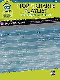 Easy Top of the Charts Playlist Instrumental Solos: Clarinet, Book & CD