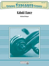 Kabuki Dance: Conductor Score & Parts