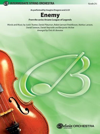 Enemy: From the series Arcane League of Legends, Conductor Score & Parts