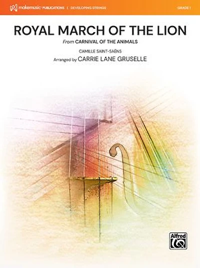 Royal March of the Lion: from Carnival of the Animals, Conductor Score & Parts
