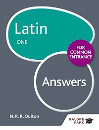 Latin for Common Entrance One Answers