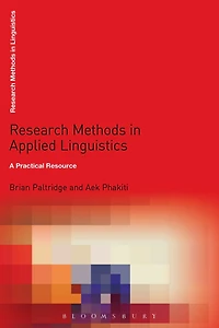 Research Methods Applied Linguistics: A Practical Resource