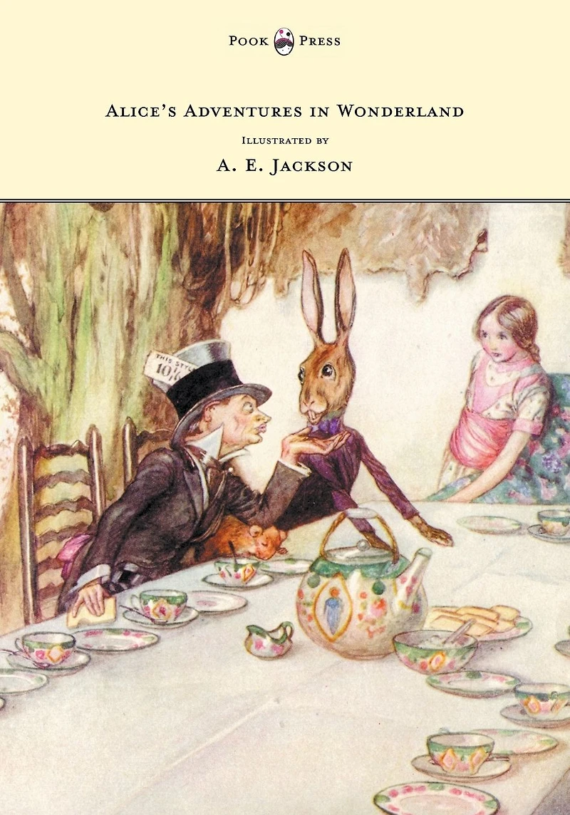 Alice's Adventures Wonderland - Illustrated by A. E. Jackson