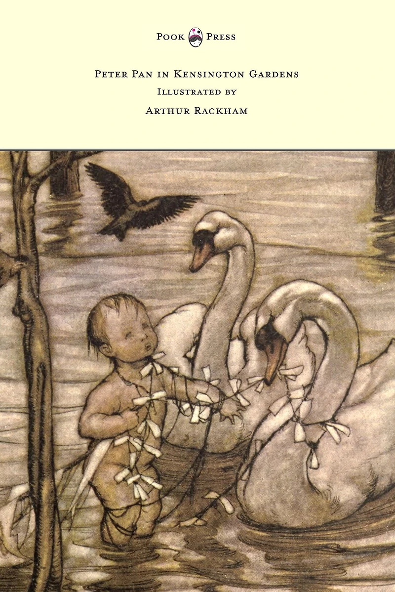 Peter Pan Kensington Gardens - Illustrated by Arthur Rackham