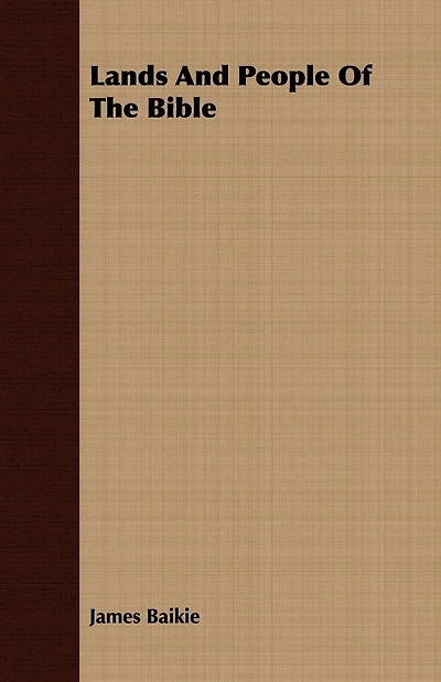 Lands And People Of The Bible
