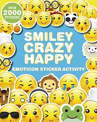 Smiley, Crazy, Happy Emoticon Sticker Activity