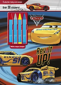 Disney Pixar Cars 3 Rev It Up!: 3 Collectible Trading Cards Included