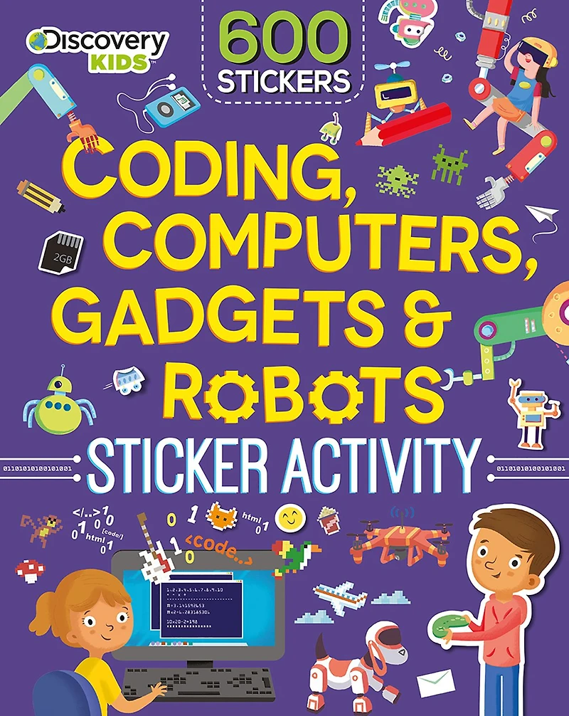 Coding, Computers, Gadgets & Robots Sticker Activity