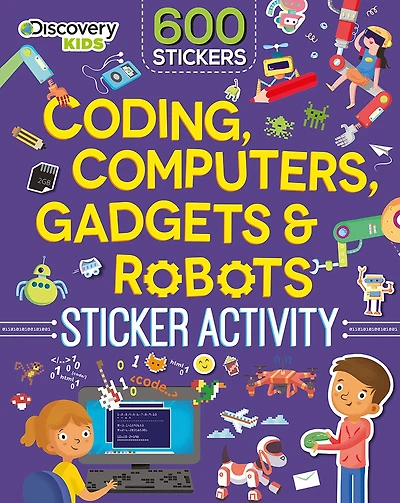 Coding, Computers, Gadgets & Robots Sticker Activity