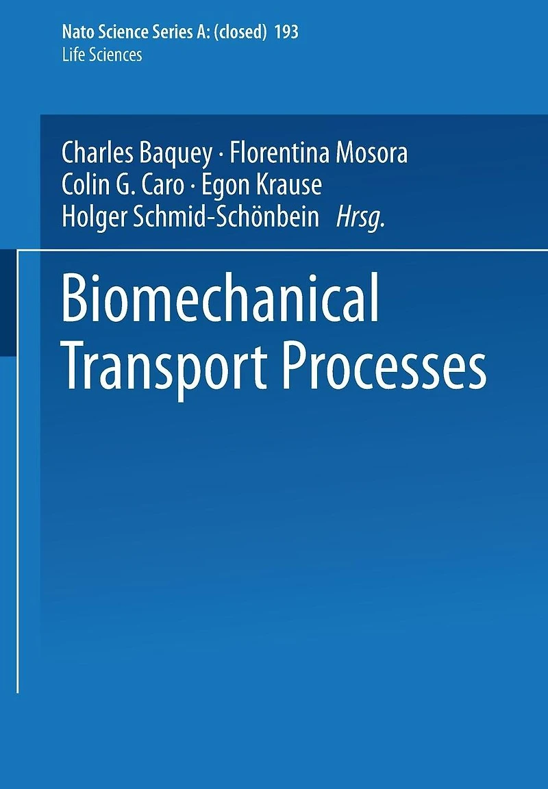 Biomechanical Transport Processes