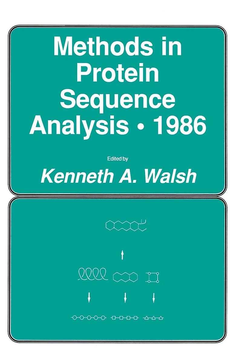 Methods Protein Sequence Analysis · 1986