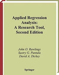 Applied Regression Analysis: A Research Tool