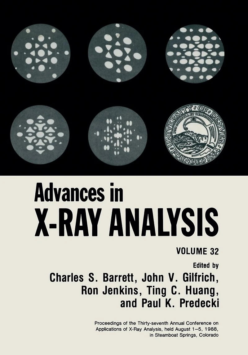 Advances X-Ray Analysis: Volume 32