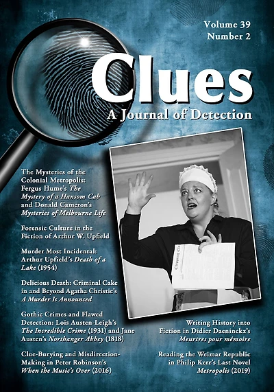 Clues: A Journal of Detection, Vol. 39, No. 2 (Fall 2021)