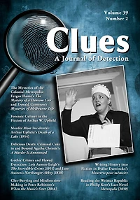 Clues: A Journal of Detection, Vol. 39, No. 2 (Fall 2021)