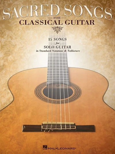 Sacred Songs for Classical Guitar (Songbook): Standard Notation & Tab