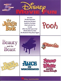 Disney Movie Fun (Songbook): Five-Finger Piano