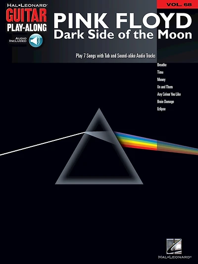 Pink Floyd - Dark Side of the Moon Songbook: Guitar Play-Along Volume 68