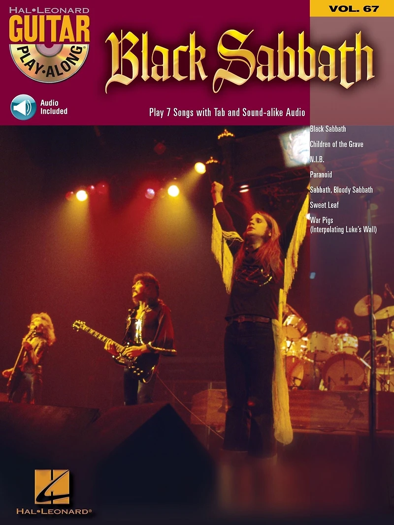 Black Sabbath: Guitar Play-Along Volume 67