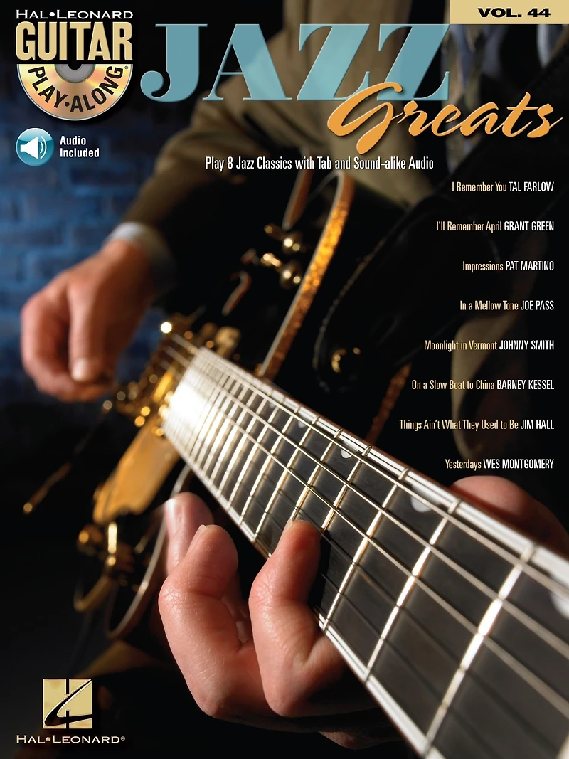 Jazz Greats: Guitar Play-Along Volume 44