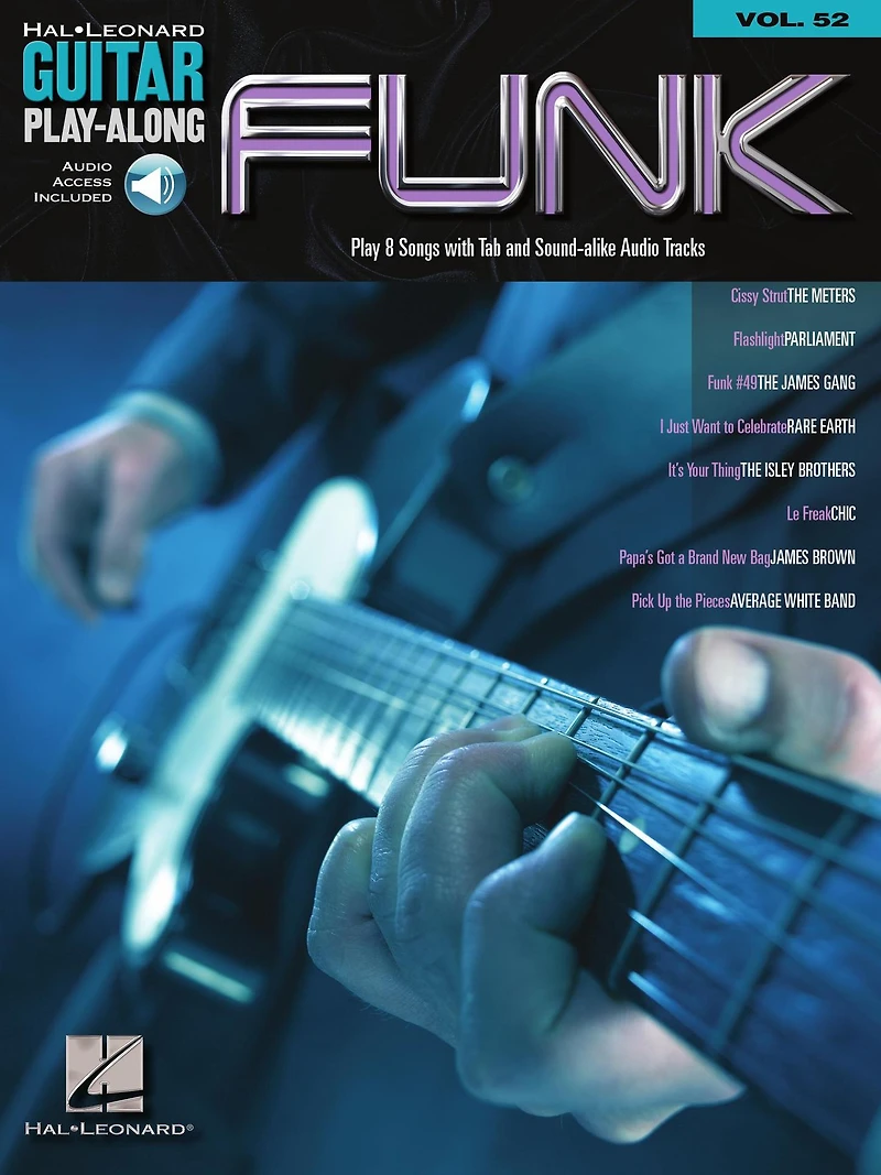 Funk: Guitar Play-Along Volume 52