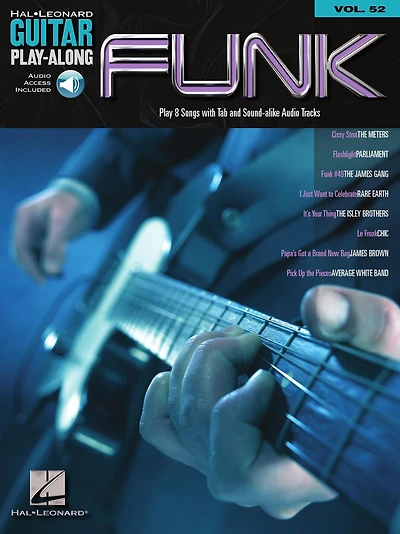 Funk: Guitar Play-Along Volume 52