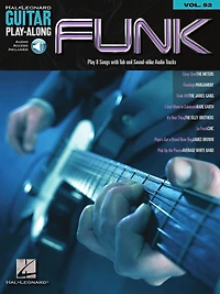Funk: Guitar Play-Along Volume 52