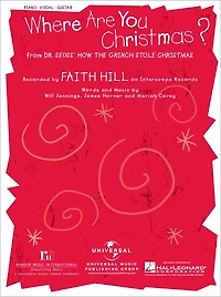 Where Are You Christmas?: from Dr. Seuss' How the Grinch Stole Christmas