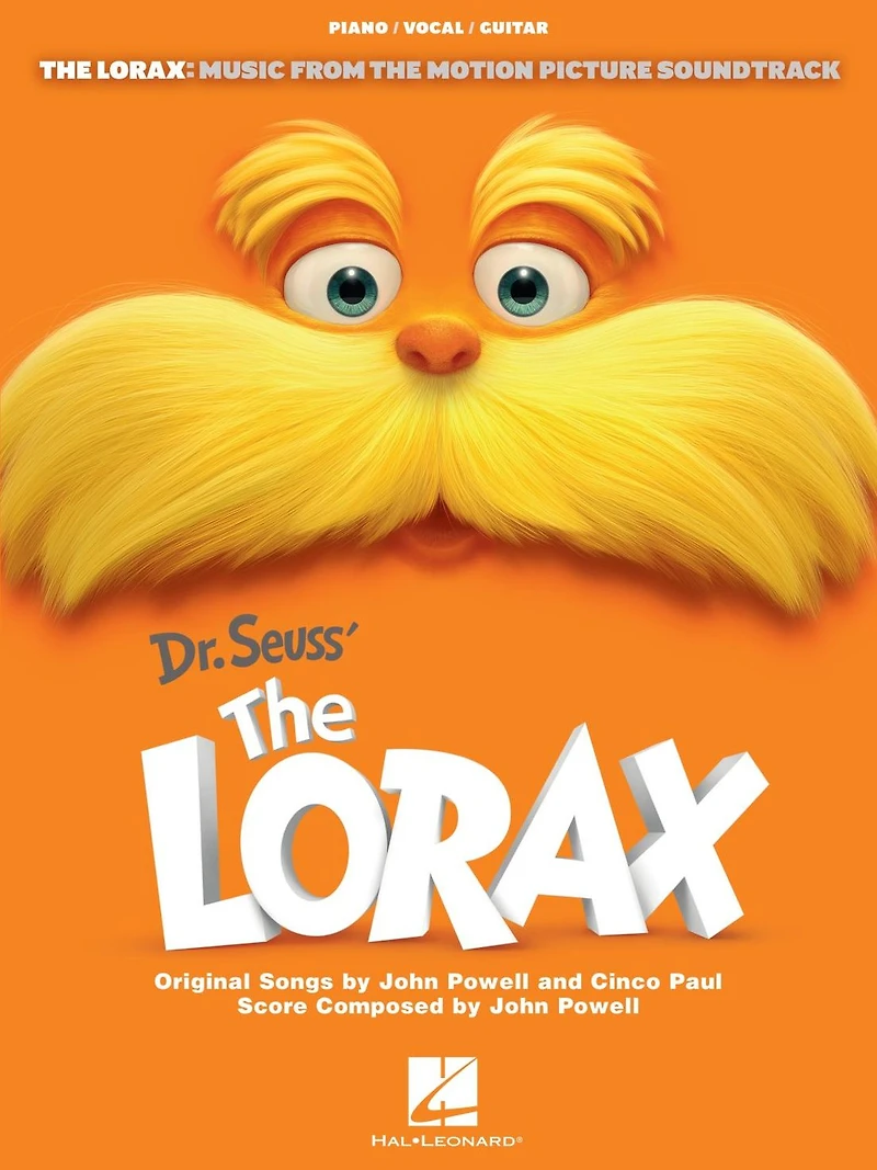 The Lorax (Songbook): Music from the Motion Picture Soundtrack