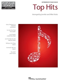 Top Hits (Songbook): Hal Leonard Student Piano Library Popular Songs Series, Intermedi