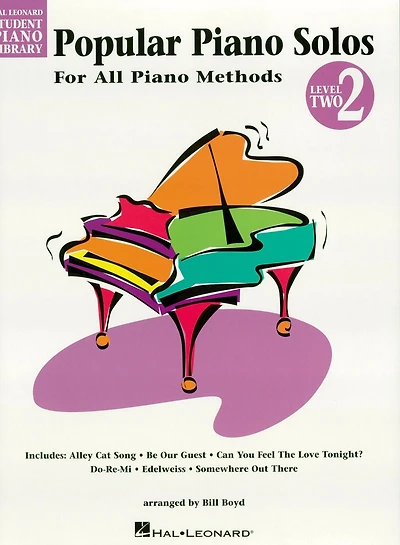 Popular Piano Solos - Level 2 (Music Instruction): Hal Leonard Student Library