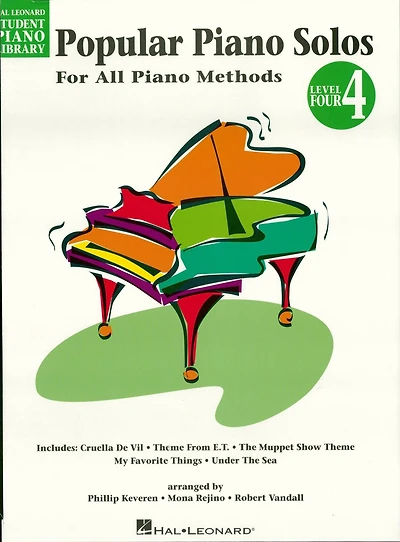Popular Piano Solos - Level 4 (Music Instruction): Hal Leonard Student Library