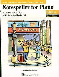 Notespeller for Piano, Book 3 (Music Instruction): Hal Leonard Student Piano Library