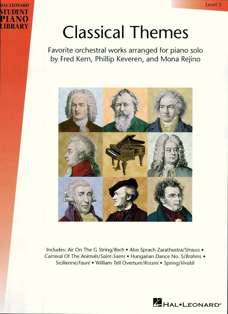 Classical Themes - Level 5 (Songbook): Hal Leonard Student Piano Library