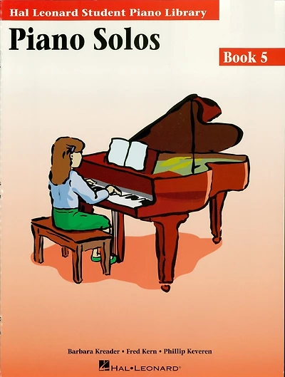 Piano Solos Book 5 - Book/Online Audio: Hal Leonard Student Library