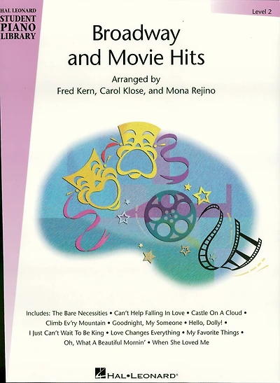 Broadway and Movie Hits - Level 4 (Songbook): Hal Leonard Student Piano Library
