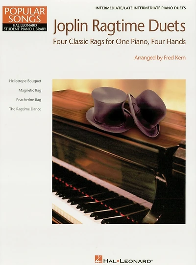 Joplin Ragtime Duets (Songbook): NFMC 2020-2024 Selection Hal Leonard Student Piano Library Intermediate - Level 5 1 Piano, 4 Hands