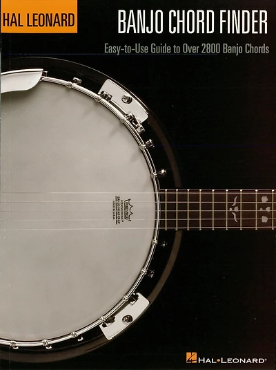Banjo Chord Finder (Music Instruction): Easy-to-Use Guide to Over 2,800 Chords