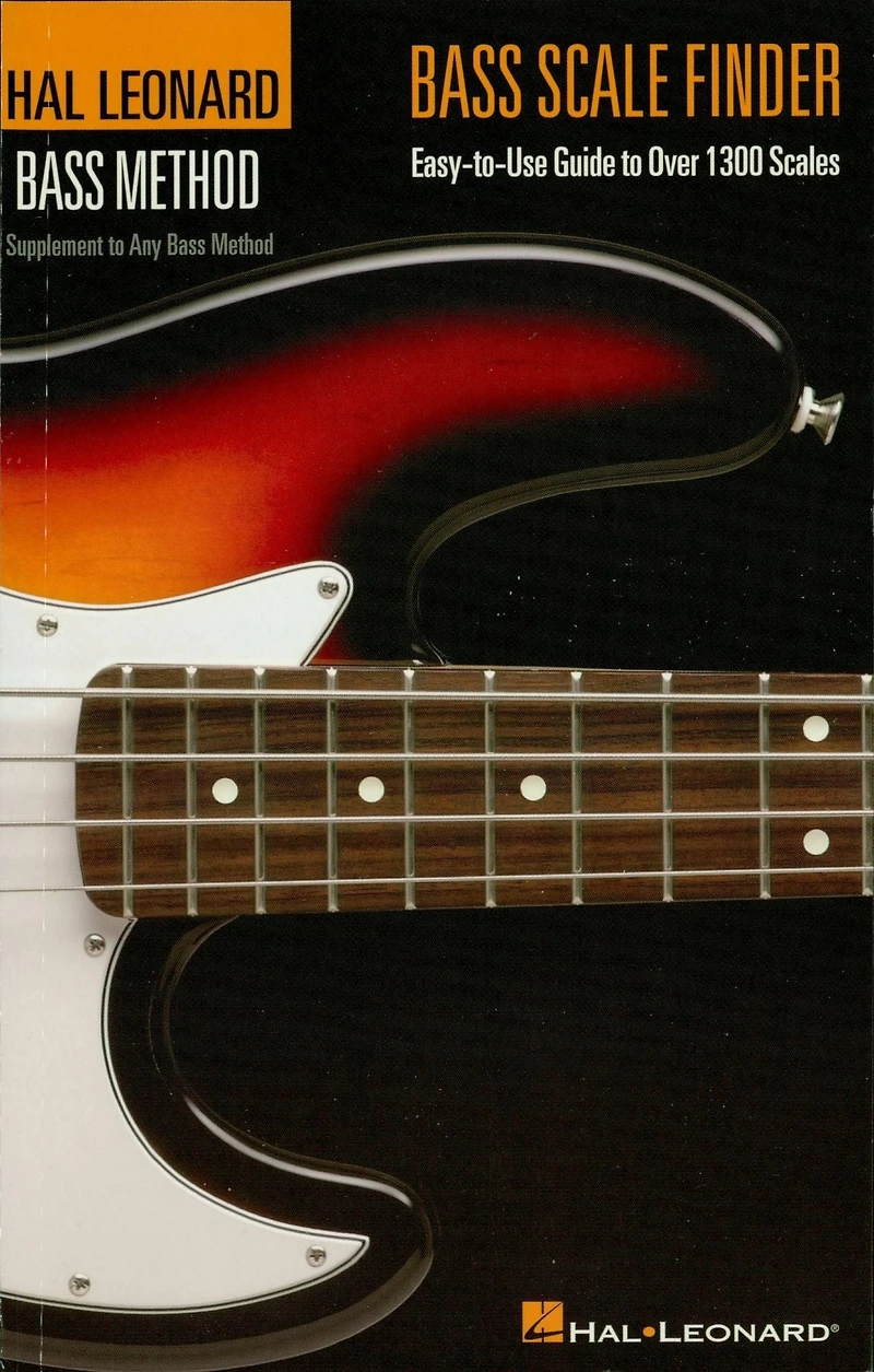 Bass Scale Finder (Music Instruction): Easy-to-Use Guide to Over 1,300 Scales 6 inch. x 9 Edition