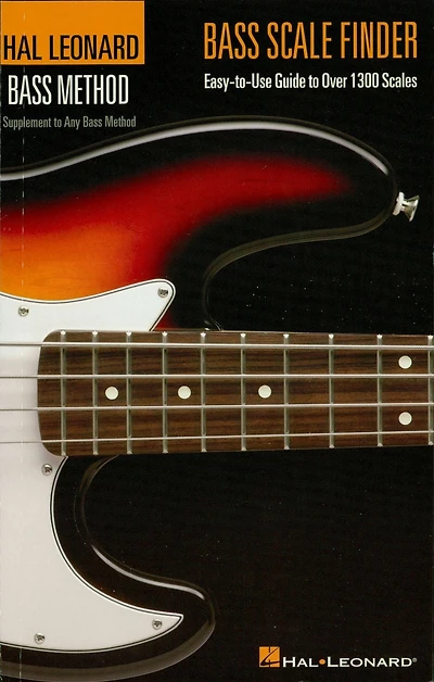 Bass Scale Finder (Music Instruction): Easy-to-Use Guide to Over 1,300 Scales 6 inch. x 9 Edition