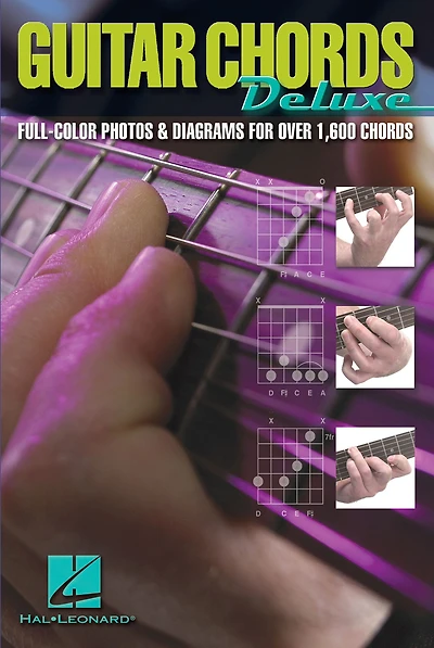 Guitar Chords Deluxe (Music Instruction): Full-Color Photos & Diagrams for Over 1,600