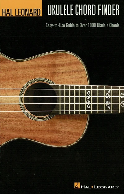 Hal Leonard Ukulele Chord Finder (Music Instruction): Easy-to-Use Guide to Over 1,000 Chords